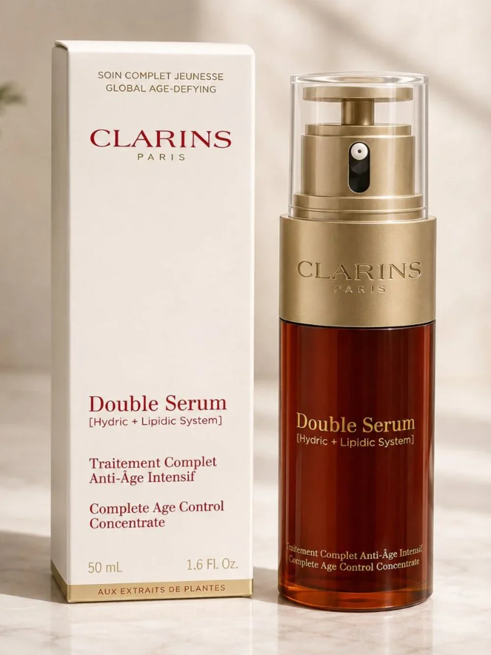 Clarins Double Serum Complete Age Control Concentrate  1.7 oz/50ml